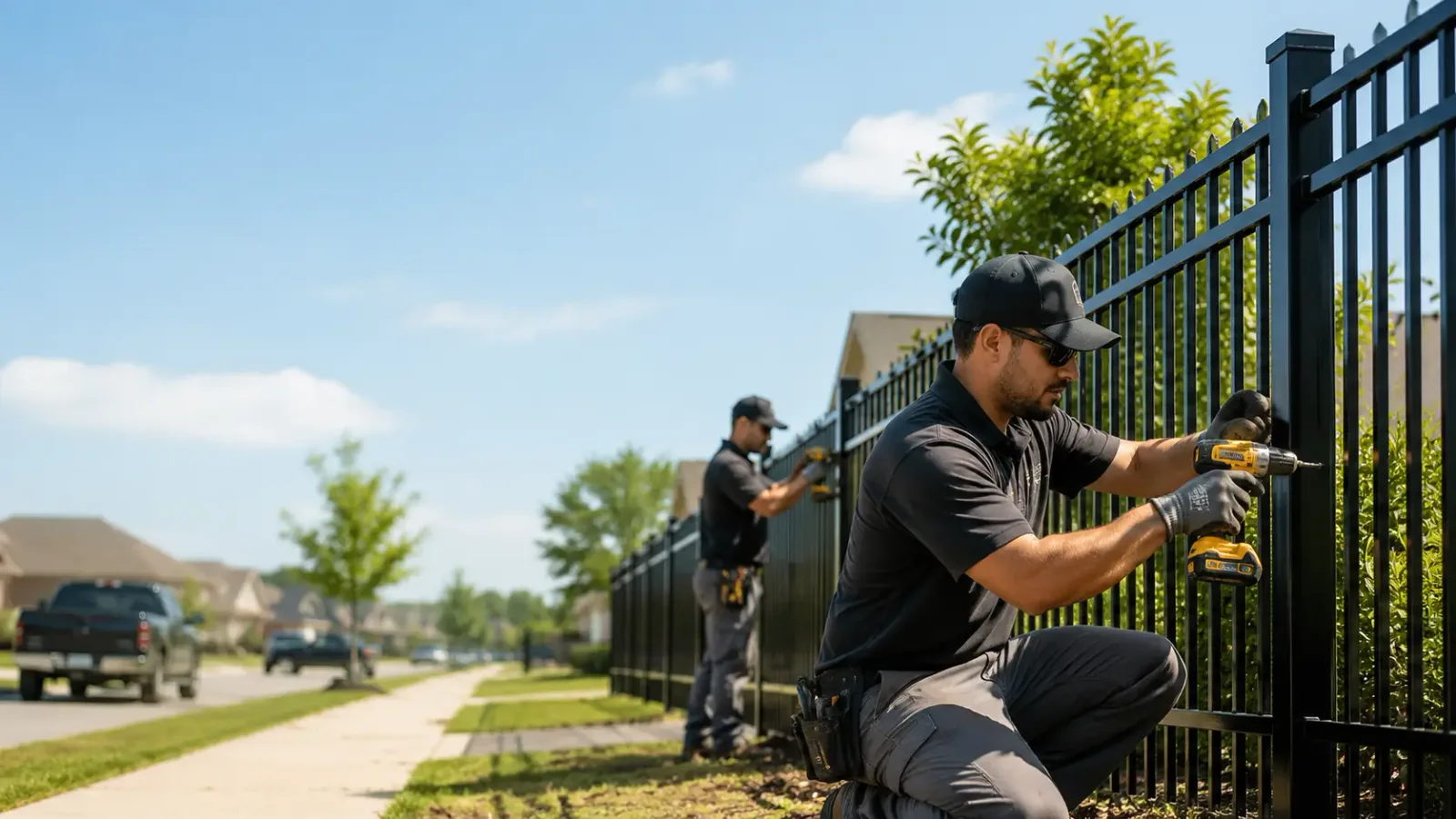 Metal Fence Installation in Bridgewater, CT